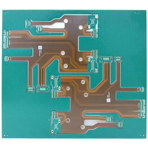 Rigid flex PCB manufactured by professional PCB manufacturer